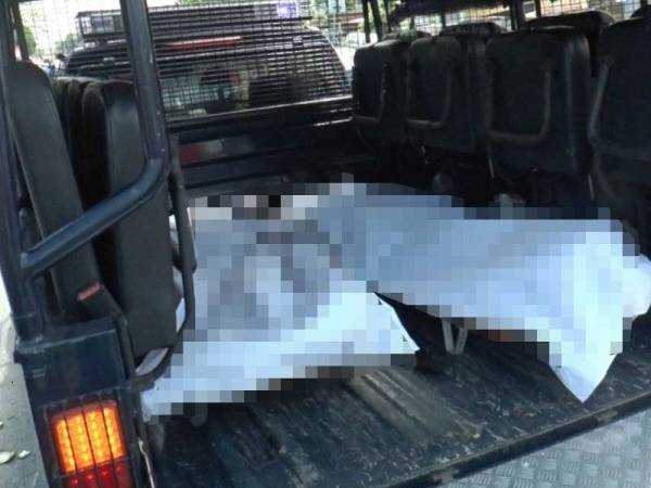 Mayat kedua-dua mangsa dihantar ke HSNZ untuk bedah siasat.