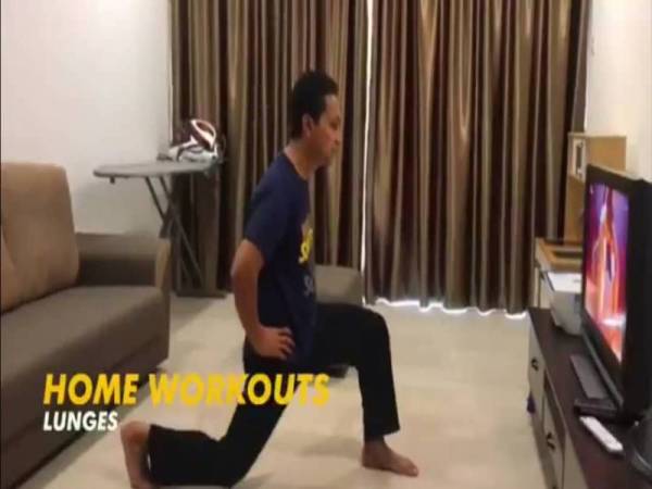 Klip video senaman di rumah bagi menyahut cabaran #Kbswahchallenge