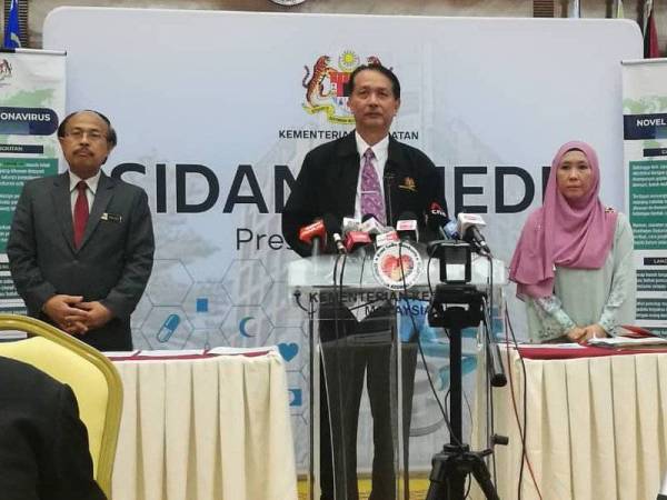 Sidang media KKM, hari ini.