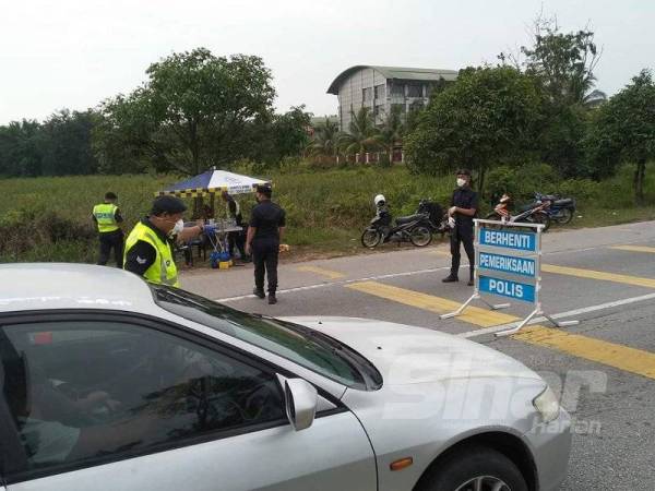 
Polis KLIA melaksanakan SJR menerusi Ops Covid-19