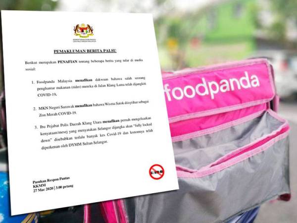 Kenyataan media Pasukan Respon Pantas Kementerian Komunikasi dan Multimedia petang tadi.