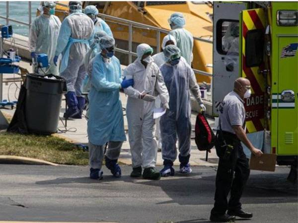 AS negara paling terjejas di dunia mengatasi Itali dan China akibat pandemik Covid-19. 