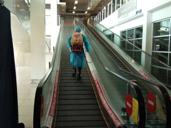 Pasar raya turut disenaraikan sebagai lokasi nyah cemar Ops Sanitasi Awam Covid-19 peringkat negeri Kedah.