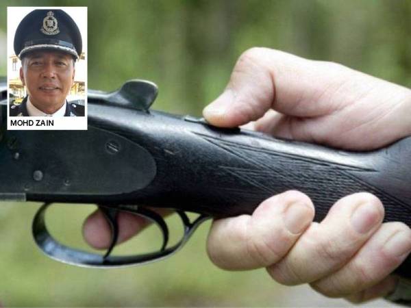 Seorang warga emas cedera akibat terkena peluru sesat, dalam kejadian di kawasan Bukit Harimau, di sini semalam.