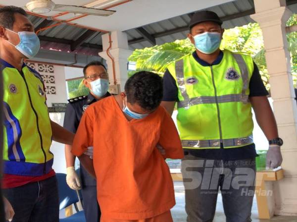 Remaja berusia 19 tahun ditahan di sebuah rumah tidak jauh dari tempat kejadian pada jam 10.30 pagj semalam bagi membantu siasatan kes rogol dan bunuh.