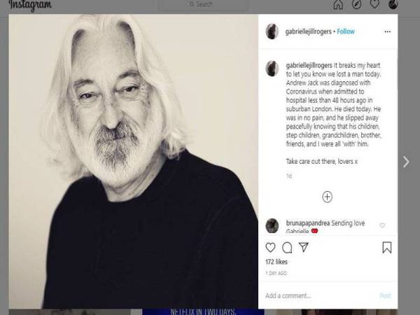 Kiriman Instagram milik Gabrielle Rogers.