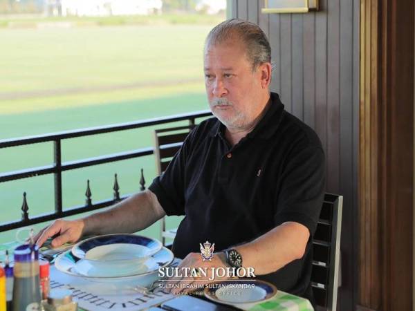 SULTAN IBRAHIM - Foto Royal Press Office (RPO)