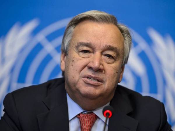 Setiausaha Agung PBB, Antonio Guterres - Foto AFP