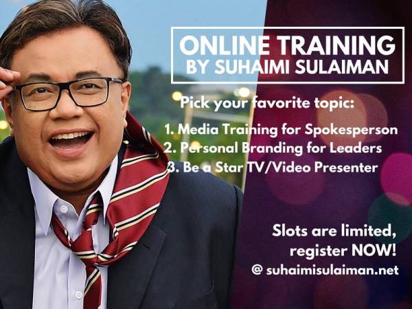 Poster latihan online yang ditawarkan Suhaimi elepas PKP dikuatkuasakan sebagai usaha beliau untuk terus menjana pendapatan demi kebajikan pekerjanya.