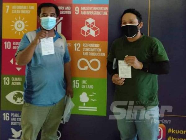 Antara penghantar makanan dan barangan yang mendaftar permit dengan MPK.