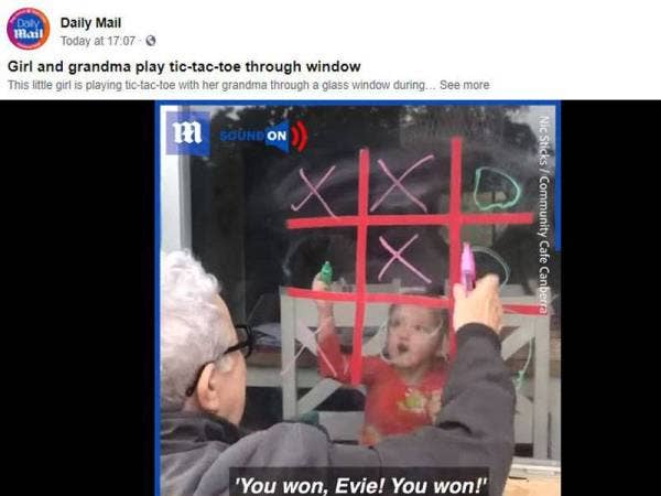 Video kiriman Facebook Daily Mail.