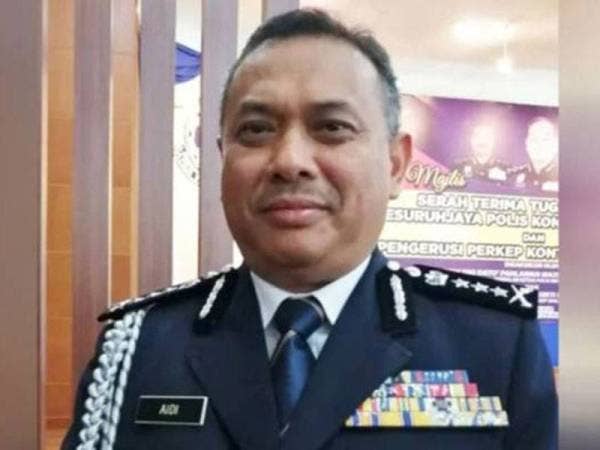 Pesuruhjaya Polis Sarawak, Datuk Aidi Ismail.