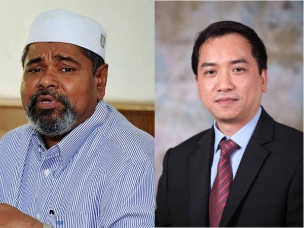 Dari kiri: Hakimsa Abdul Karim dan Dr Zamberi Sekawi