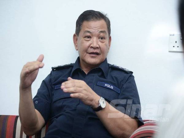 Abdul Hamid ketika mengunjungi pejabat Sinar Harian baru-baru ini.