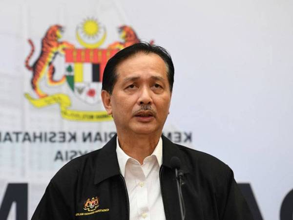 Dr Noor Hisham bercakap ketika sidang media harian berkaitan jangkitan Covid-19 di Kementerian Kesihatan. - Foto Bernama