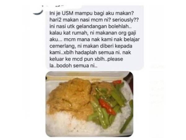 Gambar yang tular di Facebook.