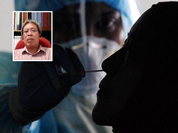 Petanda awal jika mahu PKP ditamatkan adalah jika bilangan kes baharu berada di bawah 100 sekurang-kurangnya selama tiga hari berturut-turut. Gambar kecil: Dr Sazaly