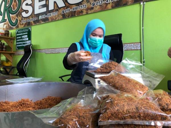 Serunding daging tempatan yang menjadi pilihan pelanggan menerima begitu banyak pesan ketika ini. 