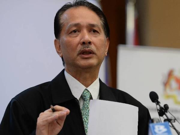 Dr Noor Hisham Abdullah bercakap ketika sidang media harian berkaitan jangkitan Covid-19 di Kementerian Kesihatan hari ini. - Foto Bernama