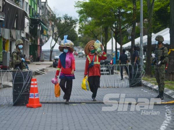 Suasana PKPD di Pusat Bandar Utara. foto: Sharifudin Abdul Rahim.