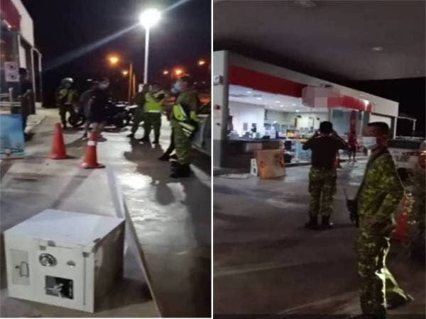 Kedai serbaneka menjadi sasaran penjenayah ketika Perintah Kawalan Pergerakan di mana kedai mahupun stesen minyak ditutup lebih awal.