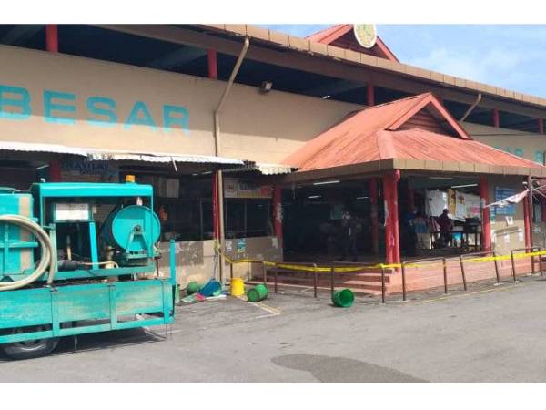 Pasar Awam Bahau dan premis di sekitarnya ditutup sehingga 10 Mei depan.