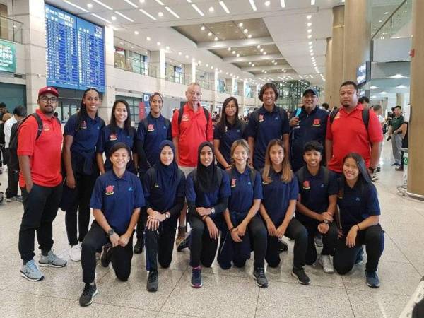 Skuad Panthera Ladies negara. Foto: Malaysia Rugby Union