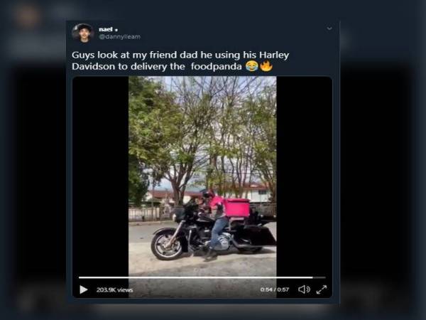 Ciapan Nael pada Twitternya 