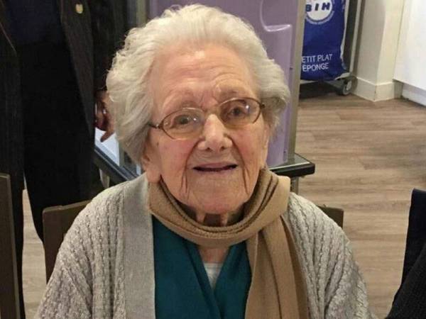 Helene Lefevre, yang juga penghuni rumah jagaan orang tua di Yvelines disahkan dijangkiti Covid-19 pada 15 April lalu. FOTO: Sumber internet