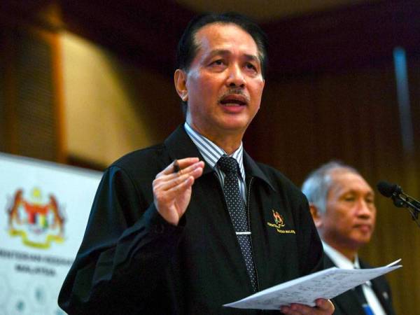 Ketua Pengarah Kesihatan, Datuk Dr Noor Hisham Abdullah -Foto Bernama
