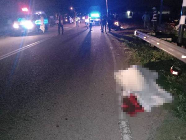 Kedua-dua mangsa yang parah di bahagian kepala maut serta-merta di tempat kejadian.