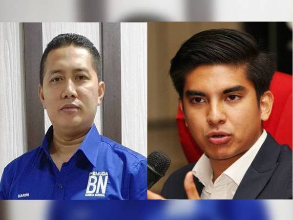 Noor Hariri Mohamed Noor (kiri), Syed Saddiq Syed Abdul Rahman