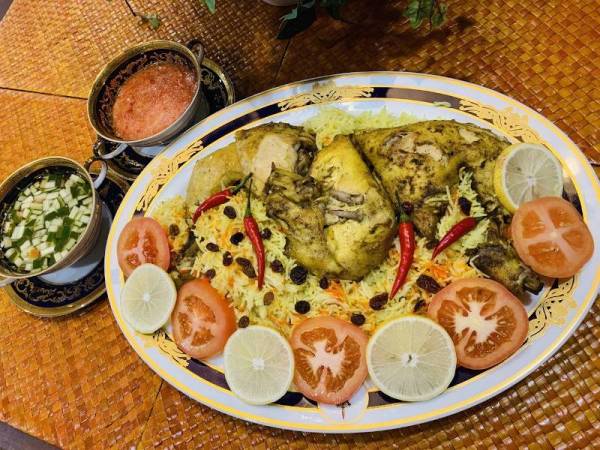 Hidangan nasi arab jadi pilihan.