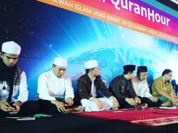Acara World #QuranHour yang diadakan di Indonesia pada 2017. FOTO: UWIEN BUDI.COM