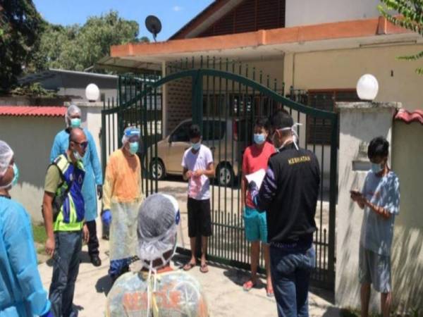 Operasi 'search screen' telah selesai dijalankan di PKPD Jalan Othman.