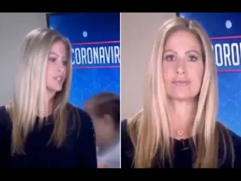 Sugalski kelihatan tenang walau diganggu anaknya semasa 'live'. - Foto Metro.co.uk