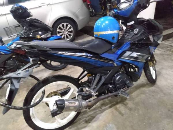 Antara motosikal yang dirampas untuk tindakan lanjut.