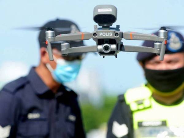Drone polis malaysia