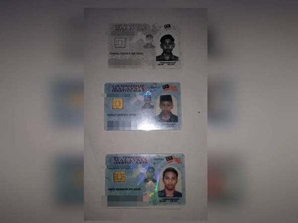 Ketiga-tiga beradik dikhuatiri lemas di muara sungai Kuala Telemong, Hulu Terengganu petang tadi. - Foto ihsan IPD Hulu Terengganu