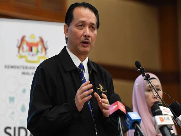 Dr Noor Hisham Abdullah - Foto Bernama 