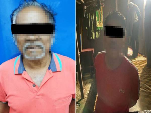 Antara tekong yang ditahan dalam beberapa siri serbuan PATI di kawasan Felda di Kota Tinggi dan Pontian, Johor menerusi operasi dari 19 Mei hingga semalam melibatkan polis dan ATM Johor.