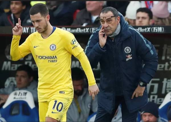 Corak permainan Sarri didakwa antara punca Hazard mengambil keputusan meninggalkan Stamford Bridge.