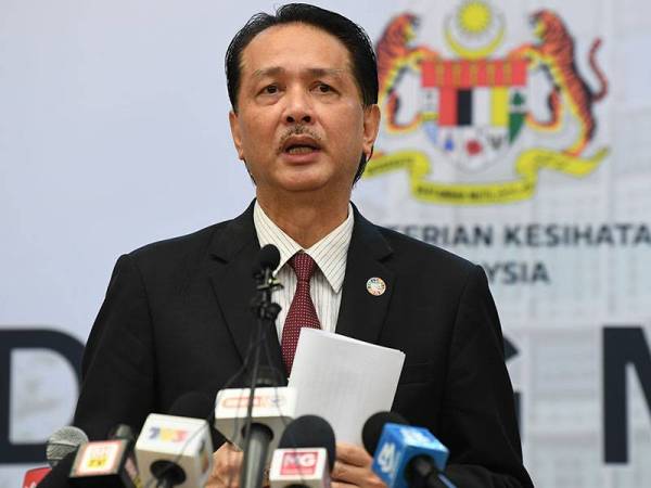 Ketua Pengarah Kesihatan Datuk Dr Noor Hisham Abdullah -Foto Bernama