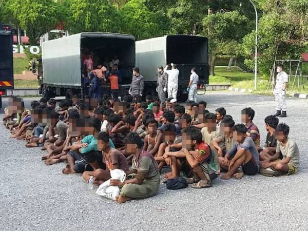 Seramai 269 orang pendatang asing tanpa izin (PATI) etnik Rohingya yang mendarat di Langkawi ditahan di Kem Bina Negara Wawasan Langkawi untuk sementara waktu.