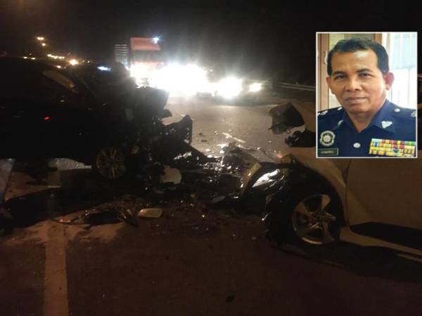 Kesan kemalangan maut disebabkan pemandu mabuk diberi perhatian serius pihak Jabatan Siasatan dan Penguatkuasaan Trafik Pahang.
Gambar kecil:Kamarulzaman Jusoh