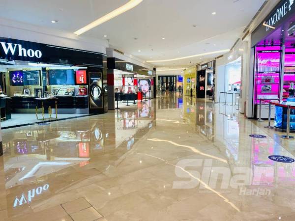 Ruangan yang ditambah baik oleh pengurusan Suria KLCC bagi menarik lebih pelanggan ke pusat membeli belah itu selepas ini.