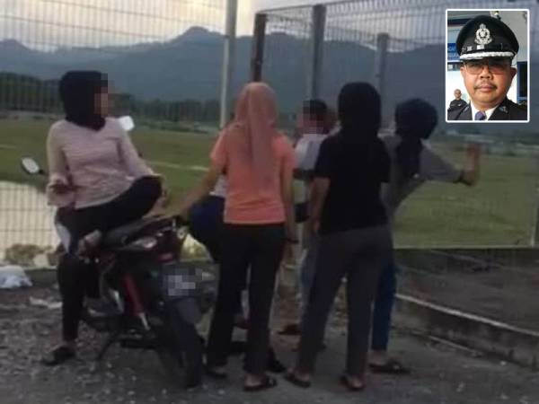 Aksi mangsa ditumbuk dan ditendang empat wanita dikenali di lokasi kejadian yang menjadi tular di laman sosial sejak semalam (Foto: Ihsan pembaca) Gambar kecil: Abdul Rozak