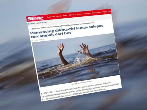 Laporan Sinar Harian sebelum ini.