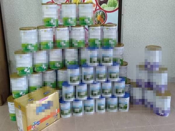 Cubaan membawa pelbagai jenis susu ke Batam, Indonesia berjaya dipatahkan Maqis semalam.