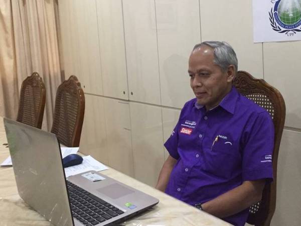 Muhammad Nasir berkongsi pandangannya berkaitan isu kemanusiaan dan pelarian sewaktu UPF Southeast Asia 'Peace Talks' Webinar bertajuk 'Challenges in Governance in Our Time of a Global Pandemic: Southeast Asian Perspective' di sini semalam.